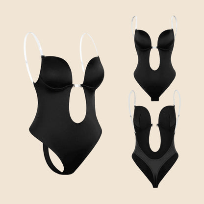 Rückenfreier Bodysuit Damen Sexy Abendwear