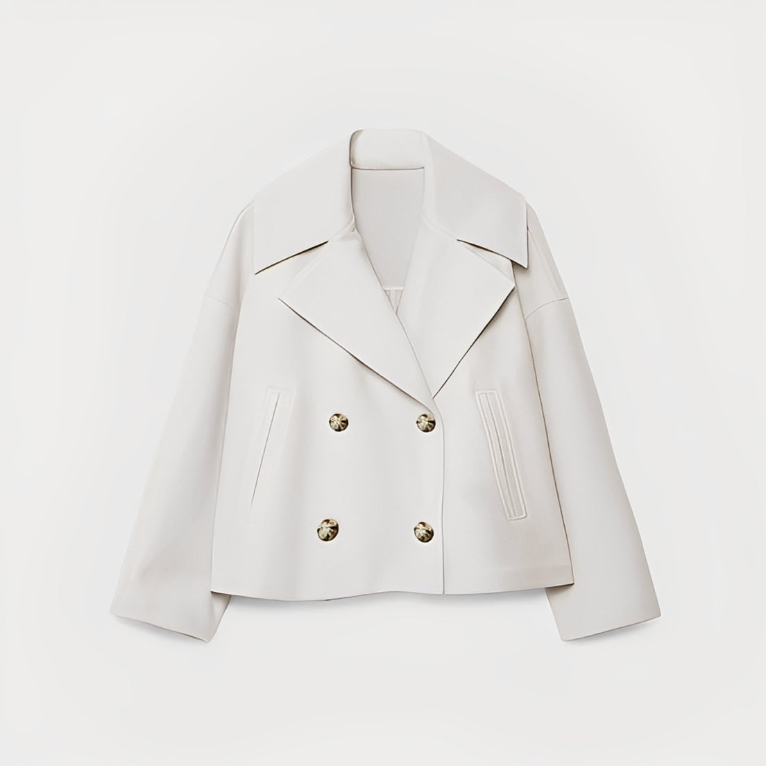 Lockere Frauen Kurzjacke Freizeitjacke Casual