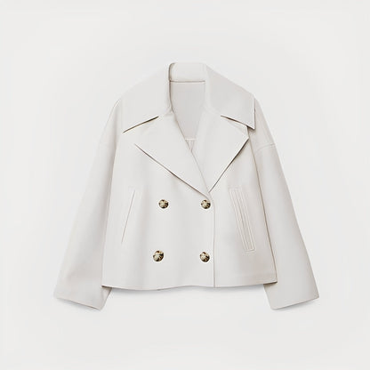 Lockere Frauen Kurzjacke Freizeitjacke Casual