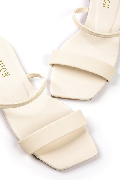 Schwarze Sandalen Elegantes Minimal Design