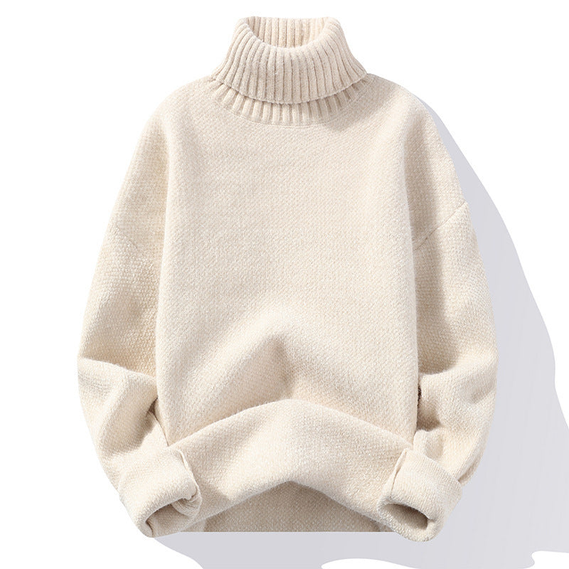 Strickpullover Rollkragen Warm Modern