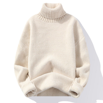 Strickpullover Rollkragen Warm Modern