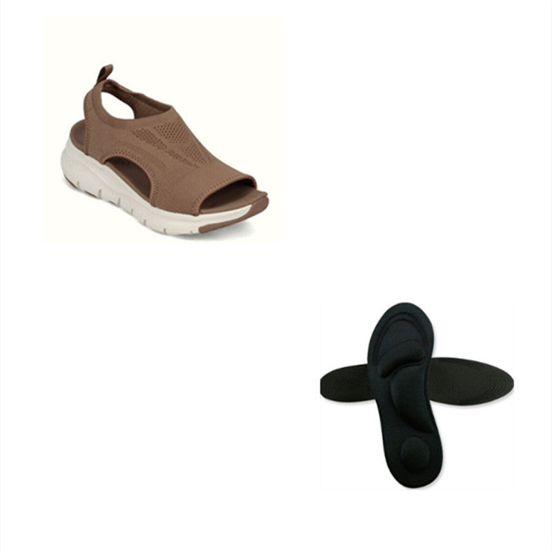 Damen Sandalen Komfort Orthopädisch Bequem