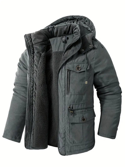 Herren Parka Elegent Robust Wasserfest