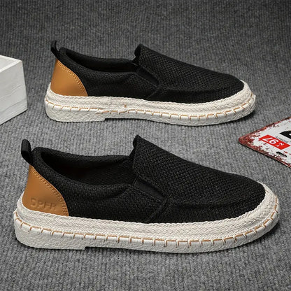 Herren Sneaker Atmungsaktiv Sportlich Schwarz