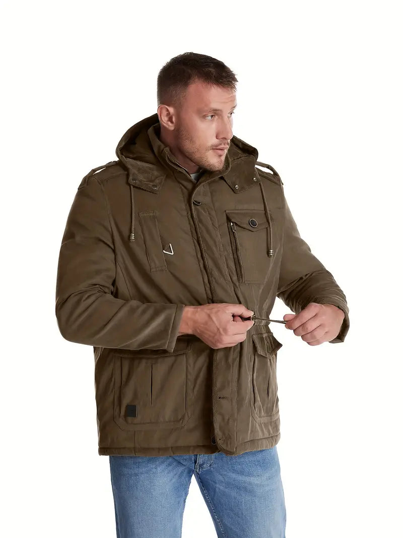 Herren Parka Elegent Robust Wasserfest