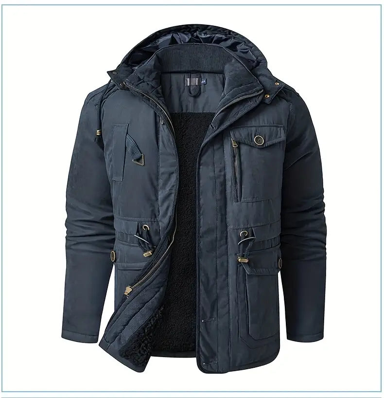 Herren Parka Elegent Robust Wasserfest