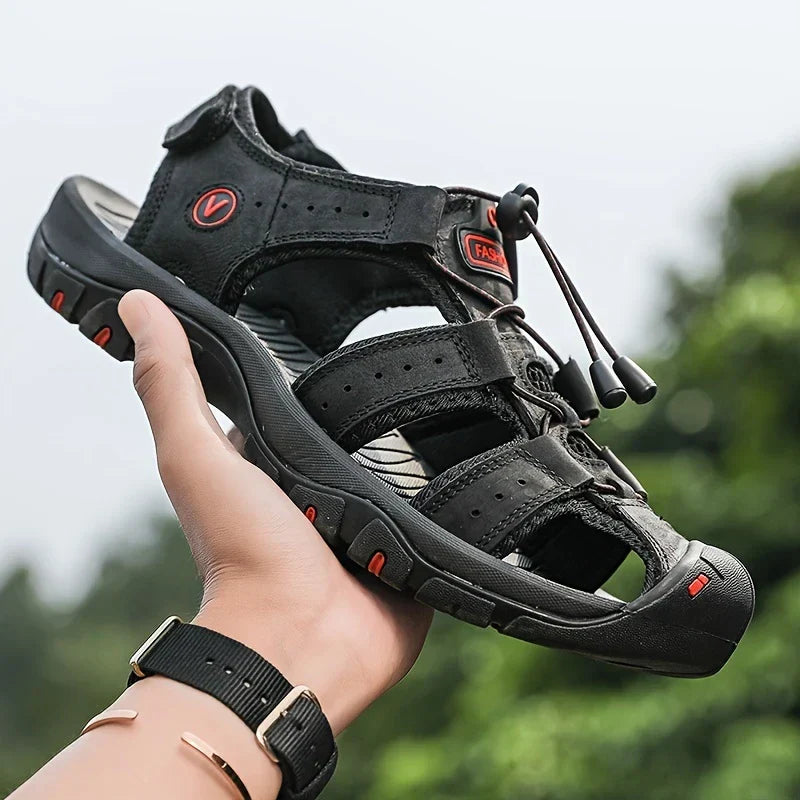 Herren Sandalen Orthopädisch Bequem Premium Qualität - BerlinGlamour