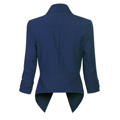 Damen Blazer Langarm Offen Modern