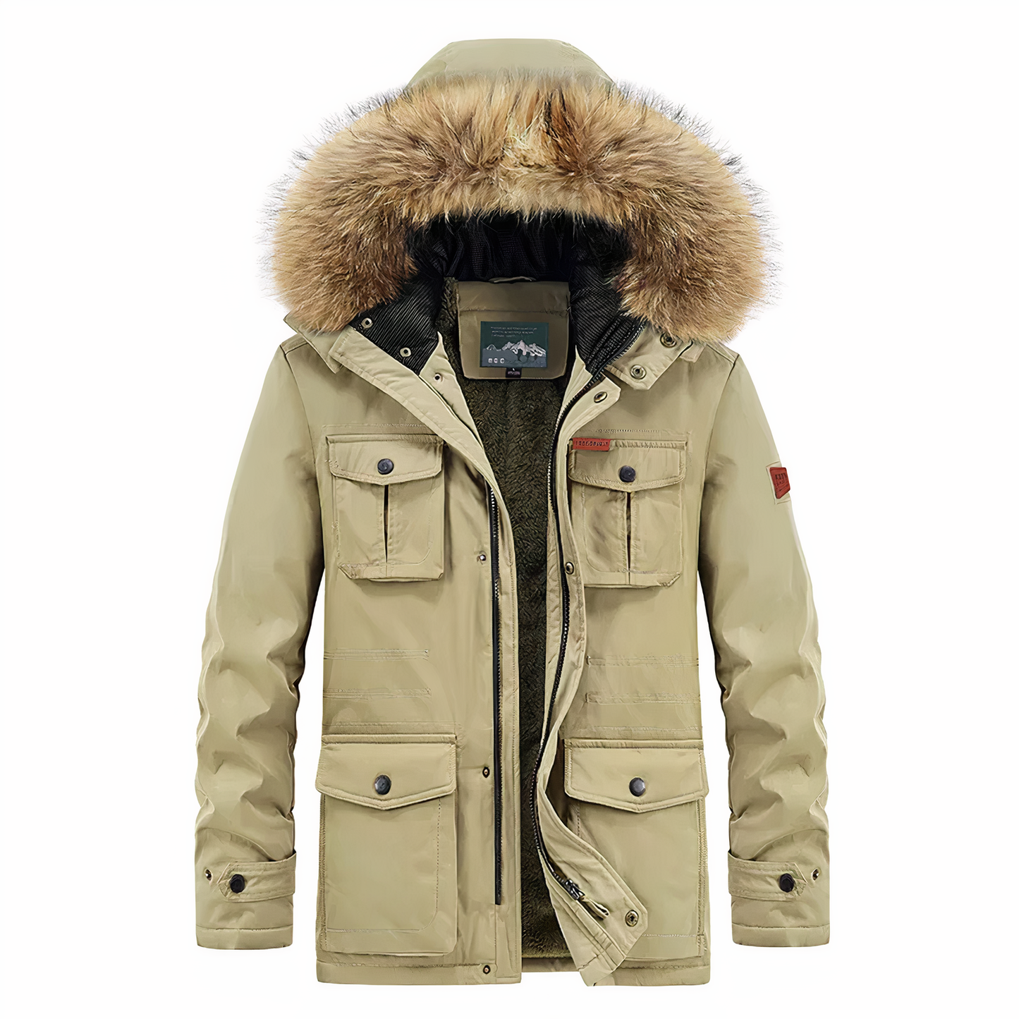 Wasserdichte Jacke mit Kapuze – Modell Nico