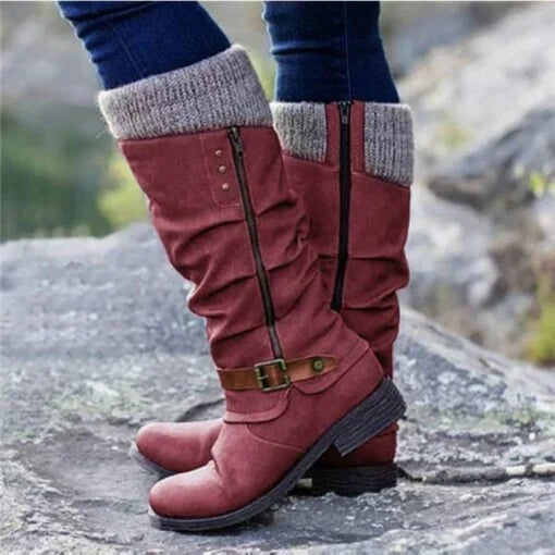 Orthopädische Stiefel Frauen Warm Winter Komfort