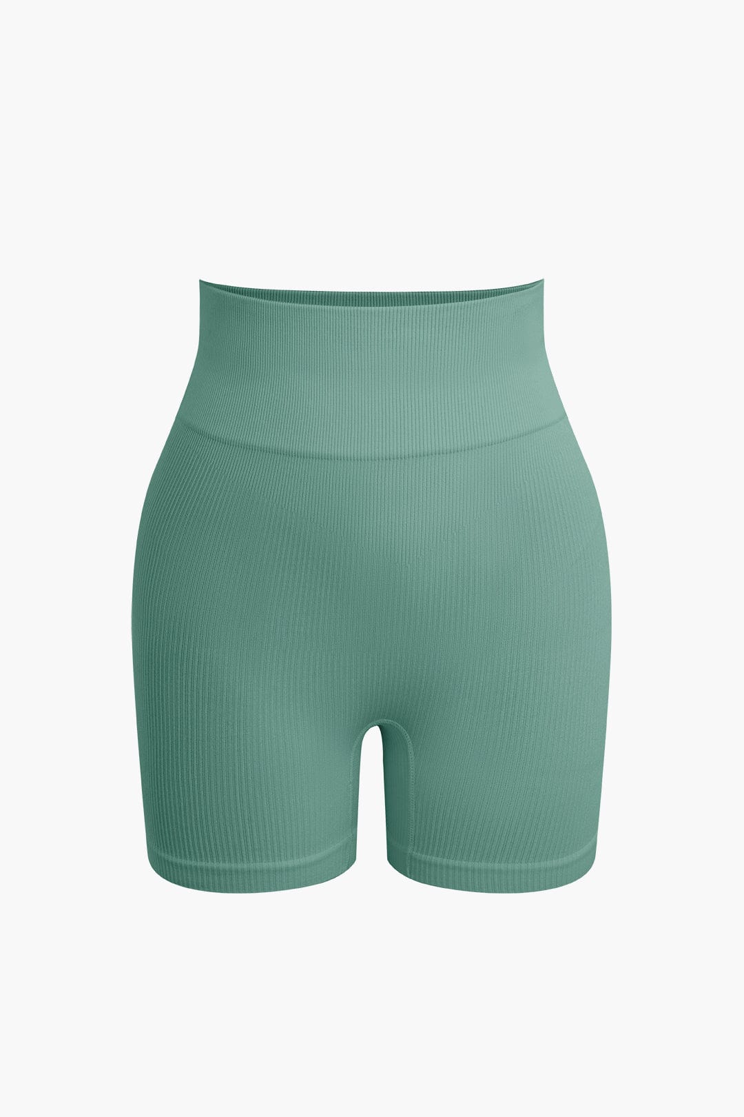 Sport-Set Damen Nahtlos Crop-Top Yoga-Shorts