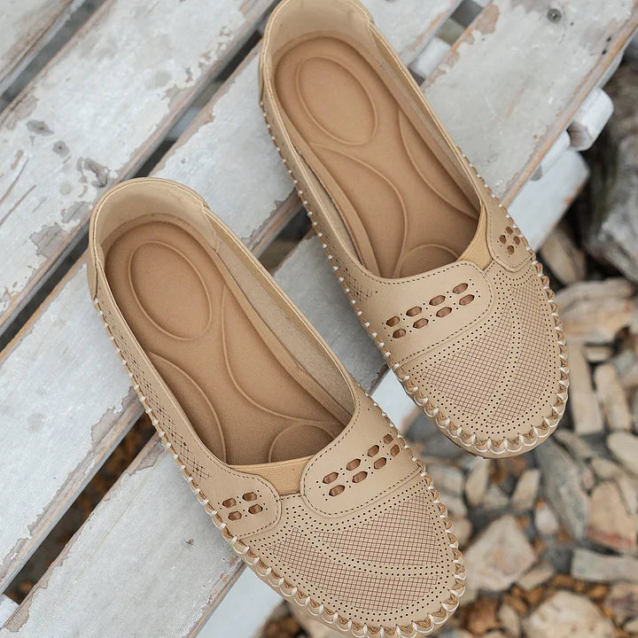 Damen Orthopädische Schuhe Bequem Slip-On Komfort