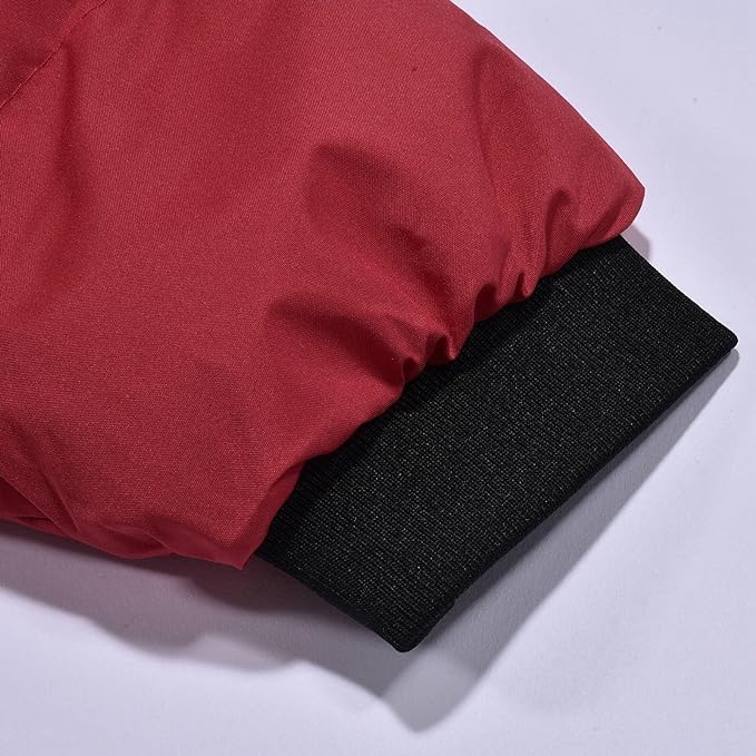 Herren Pufferjacke Warm Isoliert Wasserabweisend