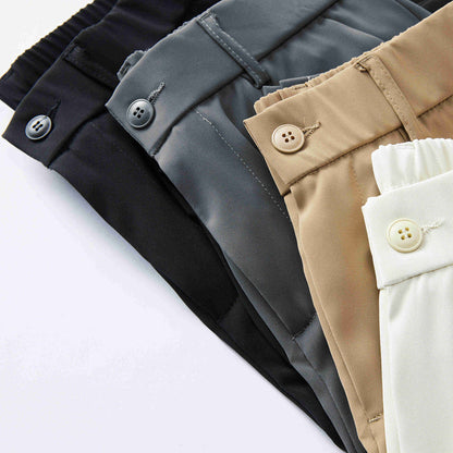 Herren Hose Gerade Bein Slim Fit