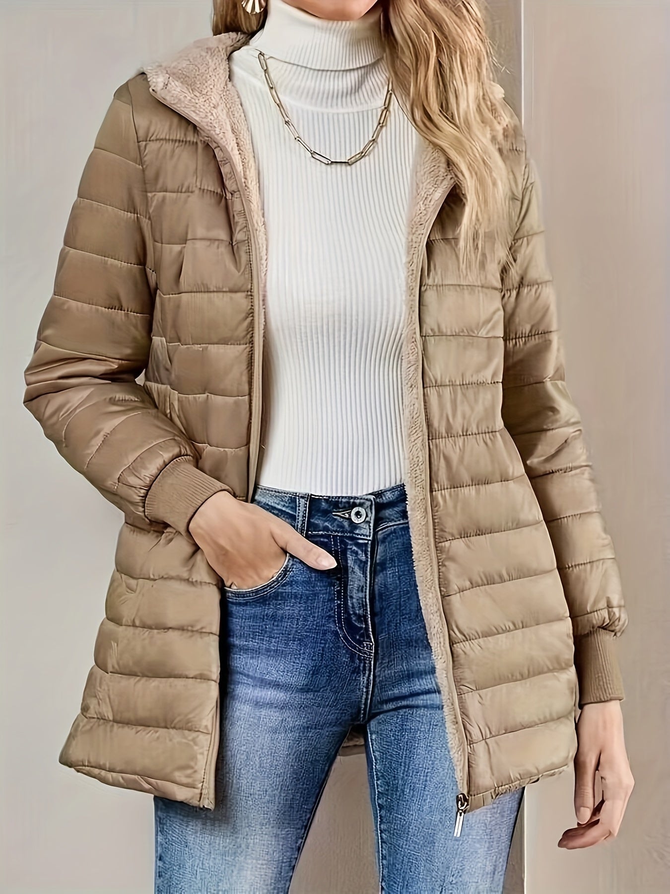 Leysmira Kapuzenjacke: Lässige Langarmjacke mit Reißverschluss für den Alltag