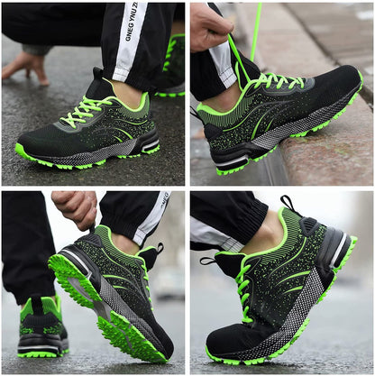 Atmungsaktive Sicherheitsschuhe Herren Damen Sportlich