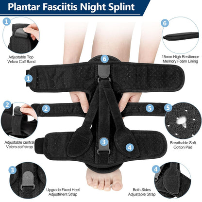 Nachtschiene für Plantarfasziitis Orthopädisch Ergonomisch