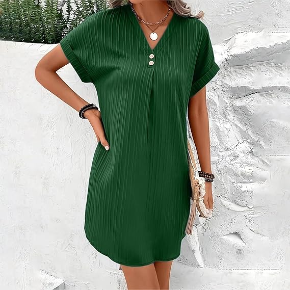 Elegantes Sommerkleid Berlin Chic Kurz