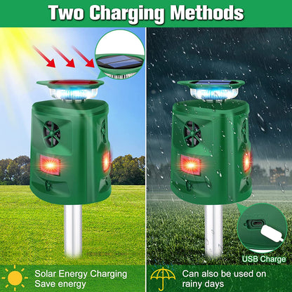 Solar Ultraschall Mückenschutz Repeller