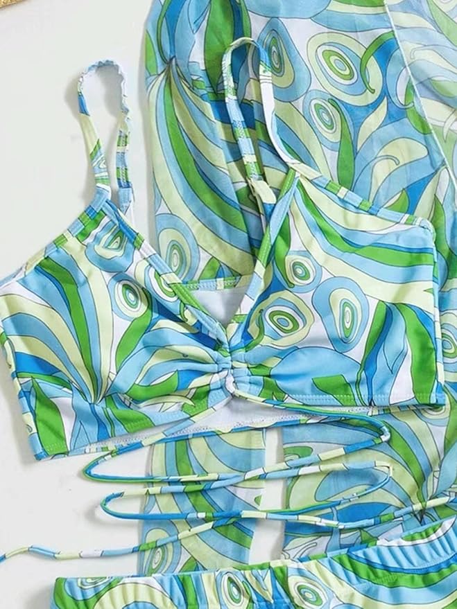 Strand-Bikini-Set Damen Bikini Teilig