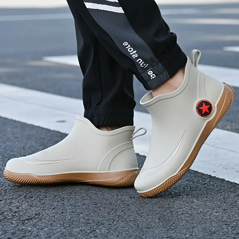 Gummistiefel Kurz Wasserdicht Mode Stiefel Damen - BerlinGlamour