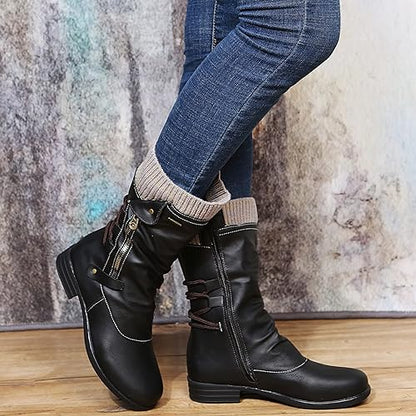 Weiche Damen Winterstiefel Komfortabel Warm