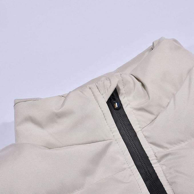 Herren Pufferjacke Warm Isoliert Wasserabweisend