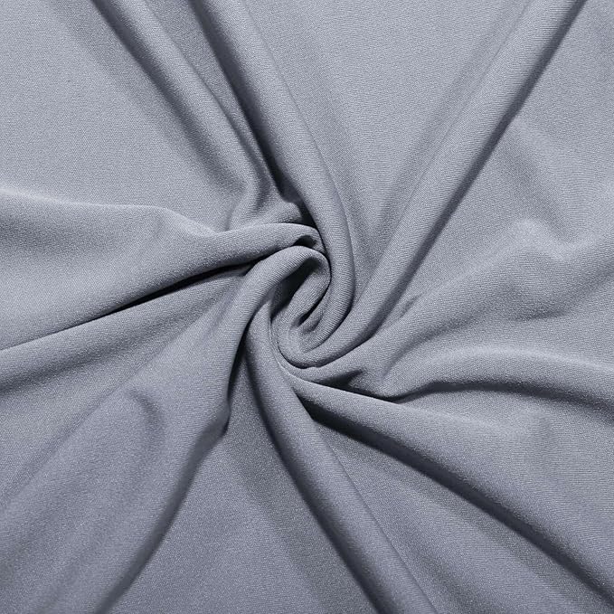 Moderne Frauen Midikleid Crossover Schnitt
