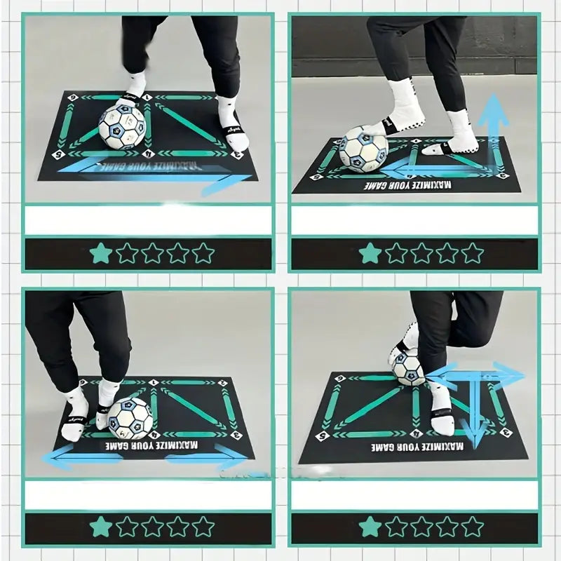 Fußball Trainingsmatte für Kinder mit Videos
