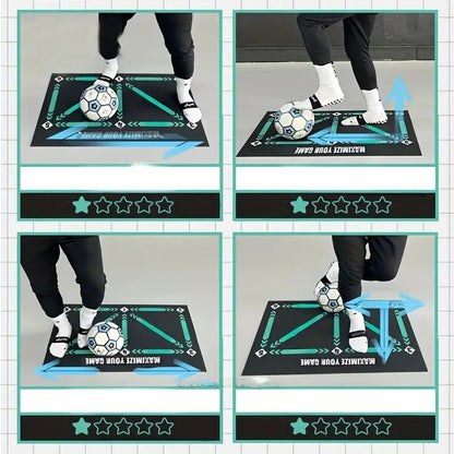 Fußball Trainingsmatte für Kinder mit Videos