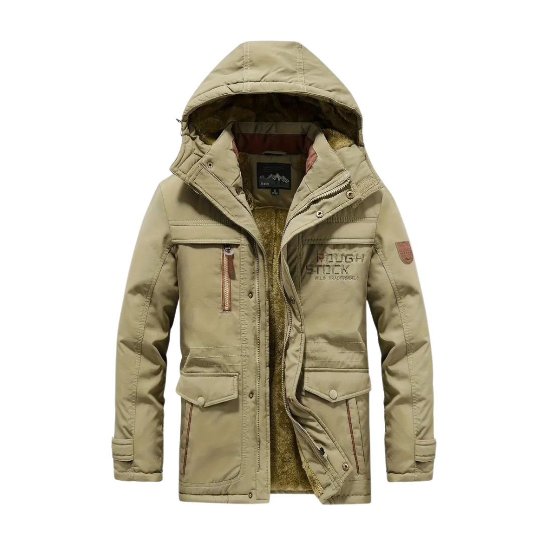 Herren Outdoor-Jacke Isoliert Wärme Winterjacke