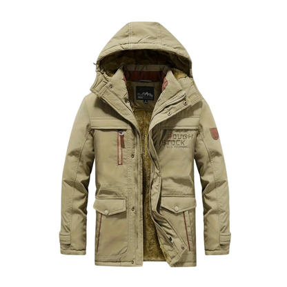 Herren Outdoor-Jacke Isoliert Wärme Winterjacke