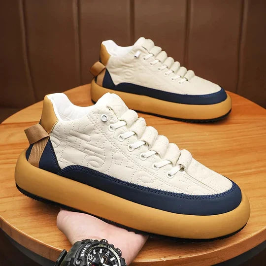 Herren Turnschuhe Sportlich Komfortabel Schwarz