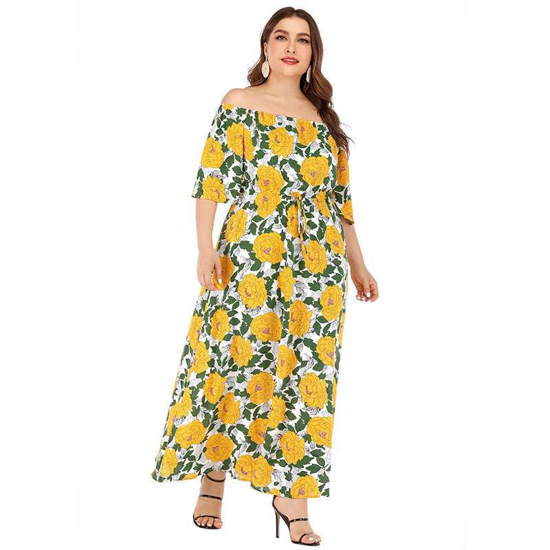 Damen-Boho-Kleid mit Print von BerlinGlamour (groß)