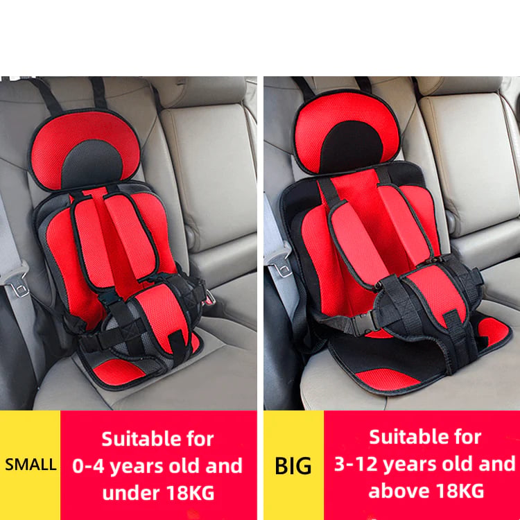 Kindersitz Auto Tragbar Sicherheitsgurt Set