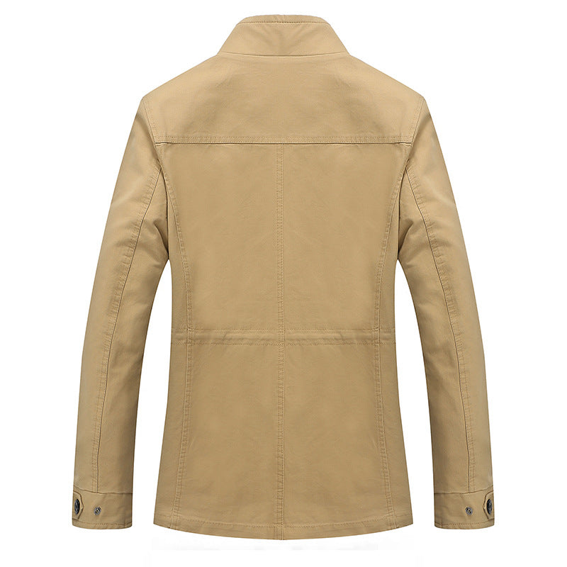 Herren Übergangsjacke Modern mit Taschen Wasserdicht