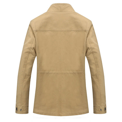 Herren Übergangsjacke Modern mit Taschen Wasserdicht
