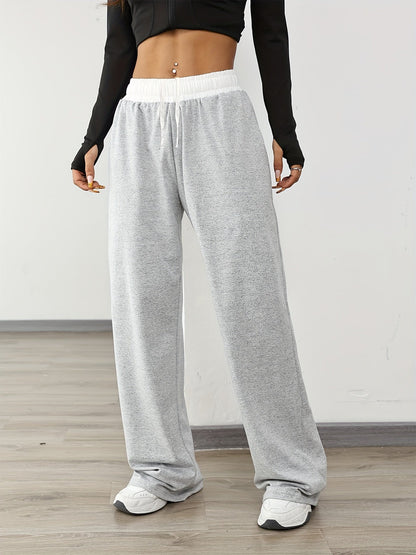 Trainingshose Damen Stretchig Mit Taschen Farbenfroh