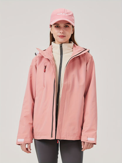 Damen Skijacke Leicht Wasserabweisend Winter - BerlinGlamour