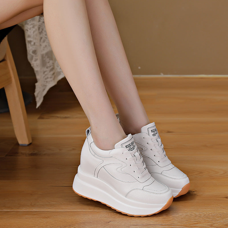 Damen Turnschuhe Plateau Sneaker Frauen Mode - BerlinGlamour
