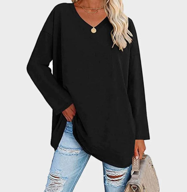 Eleganter Langarm Pullover für Damen