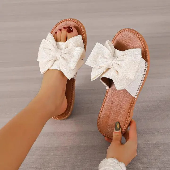 Damenschuhe Flache Schleifenschuhe Bequem Chic