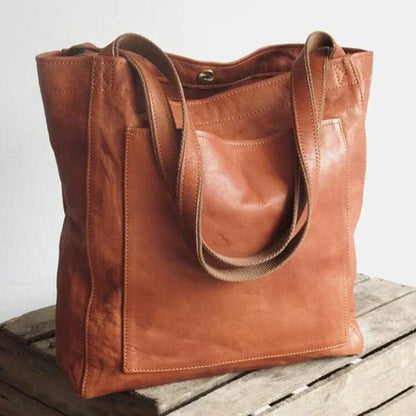 Elegante Leder Handtasche Damen Berlin Style - BerlinGlamour