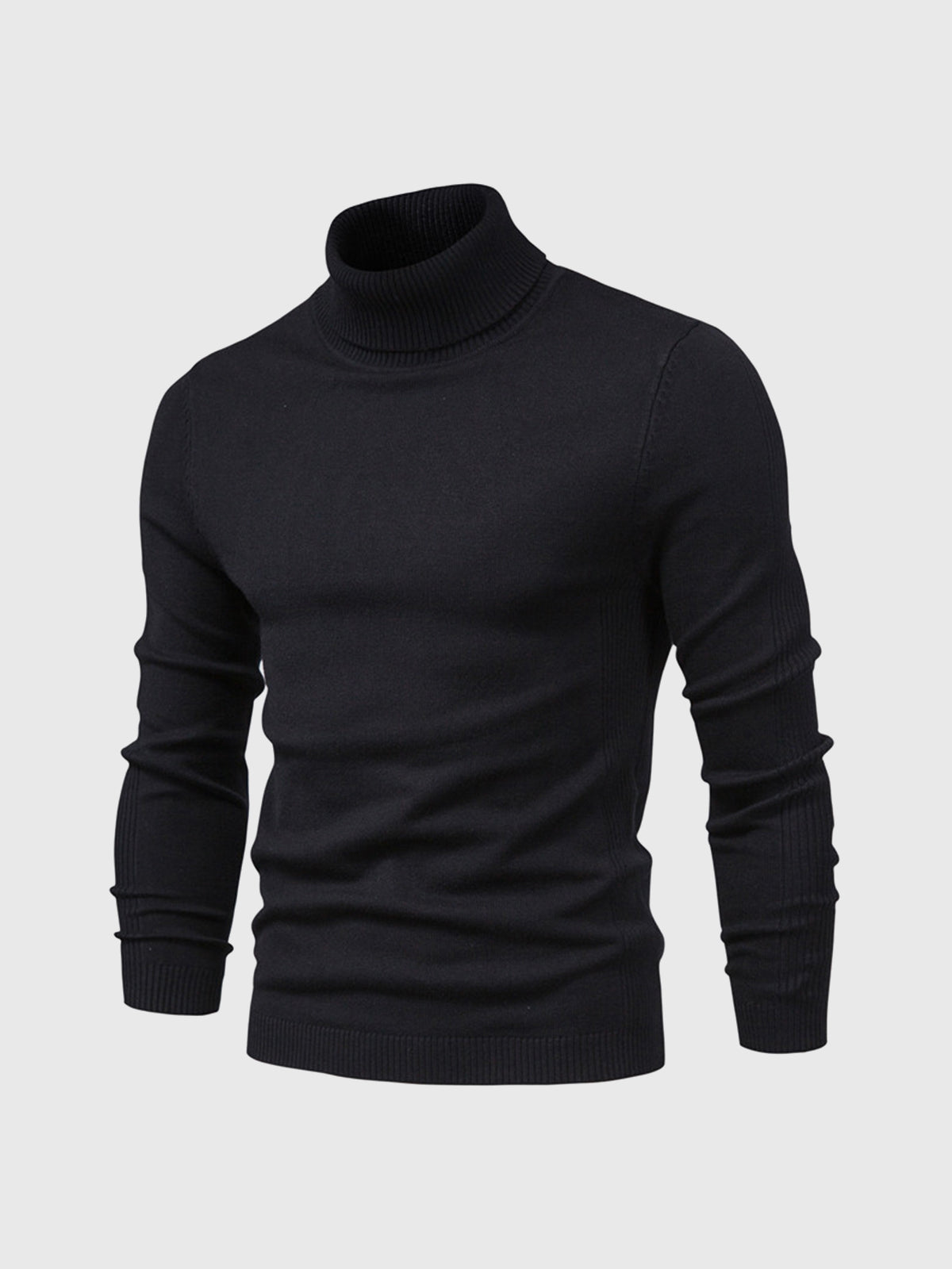 Herren Rollkragenpullover Waschbar Weich