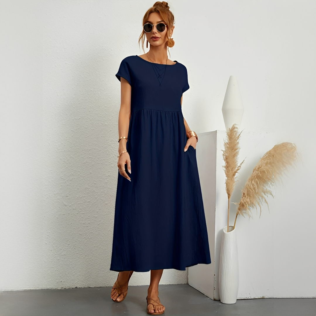 Sommerkleid Damen Leicht Komfortabel Elegant