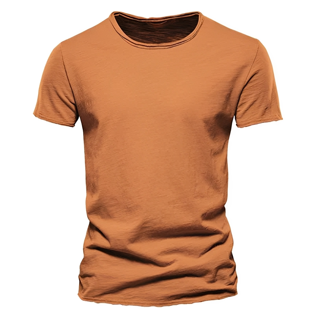 Elegantes Herren T-Shirt Klassisch Slimfit