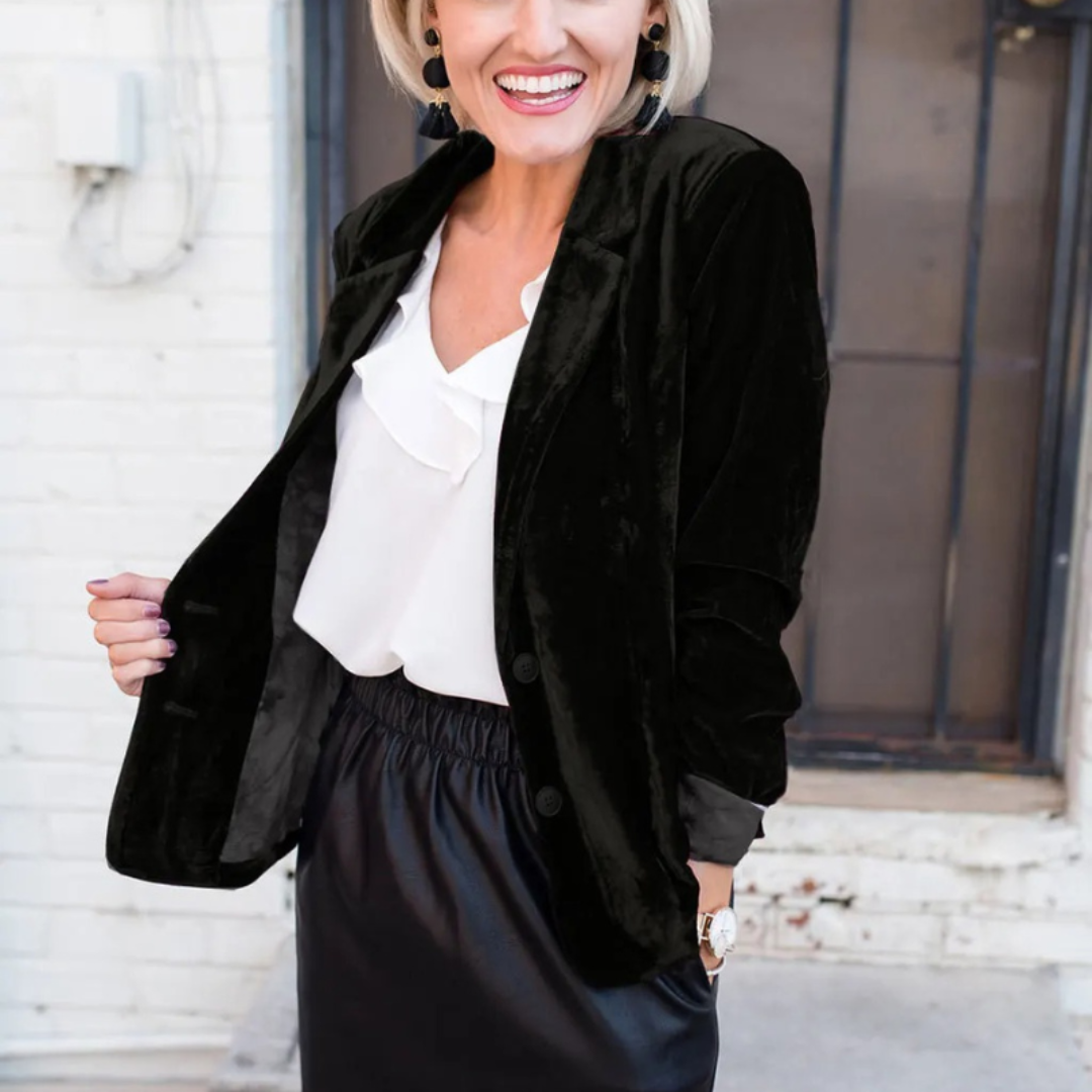 Damen Blazer Büro Chic Modern