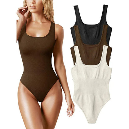 Shaper Jumpsuit Frauen Bauchkontrolle Stretch