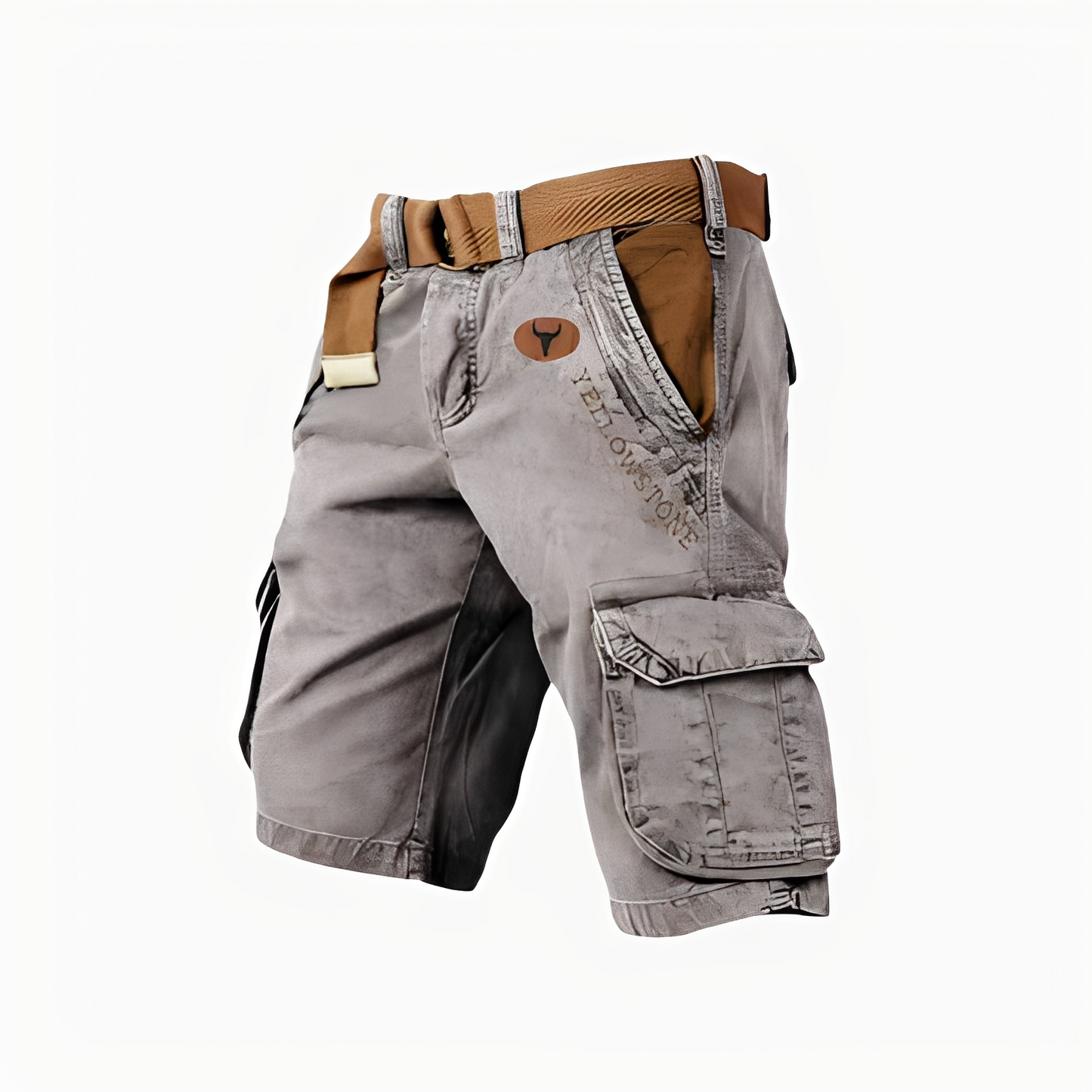 Herren Cargo Shorts Bequem Leicht Freizeit